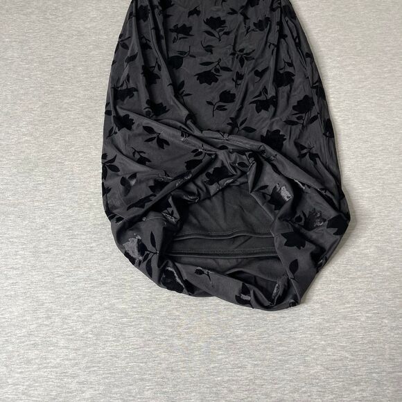 Madden Girl Women's Velvet Burnout Midi Slip Dress - Picture 6 of 11